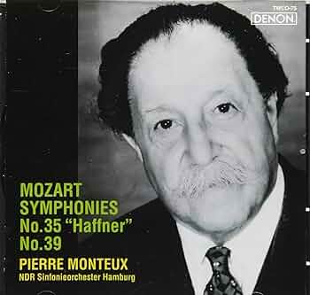 【売約済】モントゥー／モーツァルト:交響曲第35番&第39番 fit=scale-down,w=1200